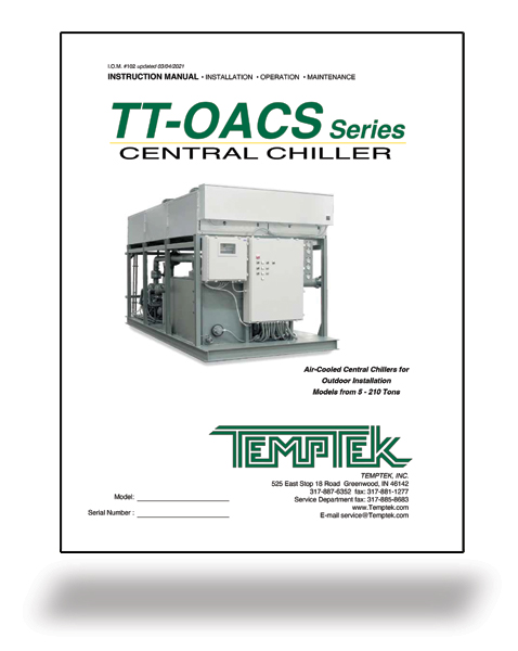 Central Chiller : Outdoor Units : OACS Series Manu