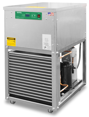 portable water chiller 1 ton air-cooled model CF-1A from Temptek.