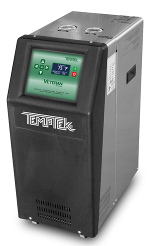 Model VT-3150-LXG temperature control unit shown